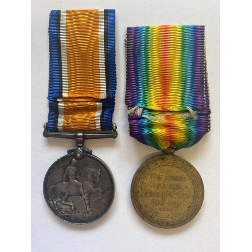 318 - A FIRST WORLD WAR CASUALTY PAIR TO THE ROYAL SUSSEX REGIMENT/ROYAL FUSILIERS. A Great War Pair compr... 