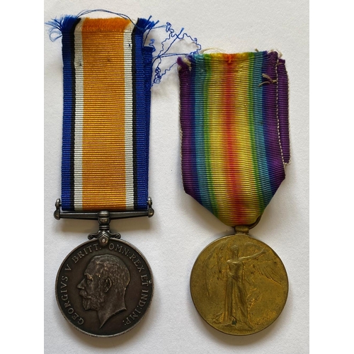 327 - A FIRST WORLD WAR CASUALTY PAIR TO THE LIVERPOOL REGIMENT. A Great War pair comprising War Medal and... 