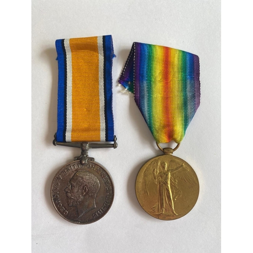 340 - A FIRST WORLD WAR CASUALTY PAIR TO THE FIELD ARTILLERY. A Great War Pair comprising War Medal and Vi... 