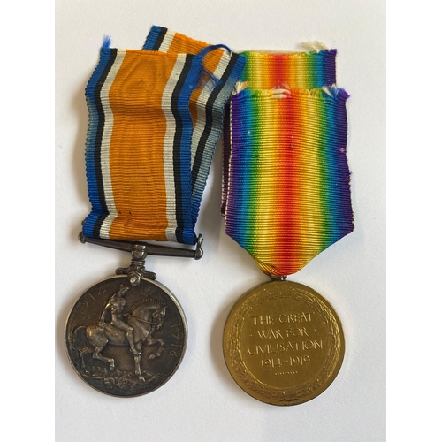 341 - A FIRST WORLD WAR PAIR AND MEMORIAL PLAQUE TO THE A.S.C./HEAVY ARTILLERY. A Great War pair comprisin... 