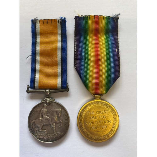 342 - A FIRST WORLD WAR PAIR AND MEMORIAL PLAQUE TO THE NORFOLK REGIMENT. A Great War Pair comprising War ... 