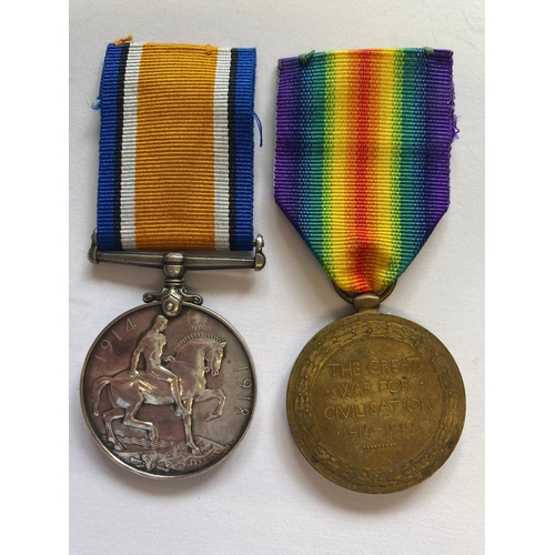 35 - A FIRST WORLD WAR PAIR TO THE ROYAL WEST SURREY REGIMENT. A Great War Pair comprising War Medal and ... 