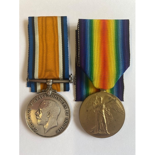 371 - A FIRST WORLD WAR CASUALTY PAIR TO THE WEST SURREY REGIMENT. A Great War pair comprising War Medal a... 