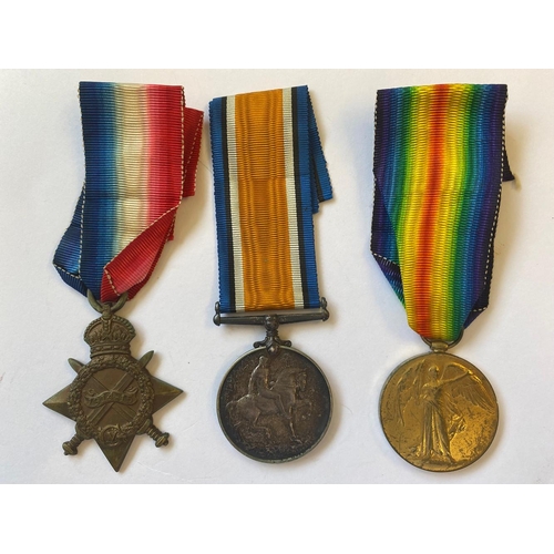 376 - A FIRST WORLD WAR TRIO AND MEMORIAL PLAQUE TO THE FIELD ARTILLERY. A Great War Trio comprising 1914-... 