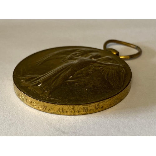 39 - A FIRST WORLD WAR VICTORY MEDAL TO THE MEDICAL CORPS. A Great War Victory Medal named to 1456 Pte E.... 