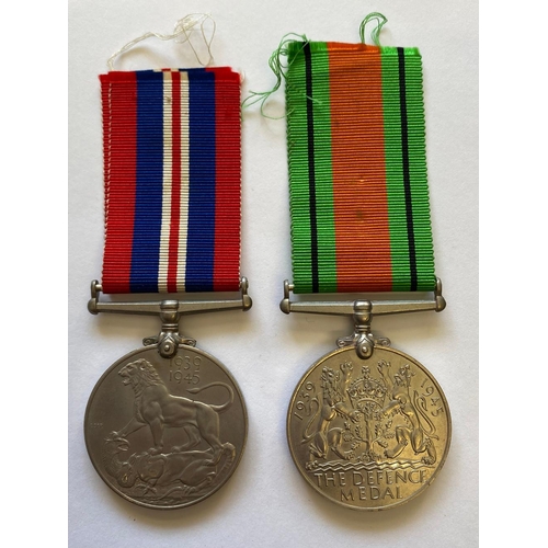 41 - FIRST AND SECOND WORLD WAR MEDALS AND PAPERWORK TO A DORSET FAMILY. A Great War pair named to 24411 ... 