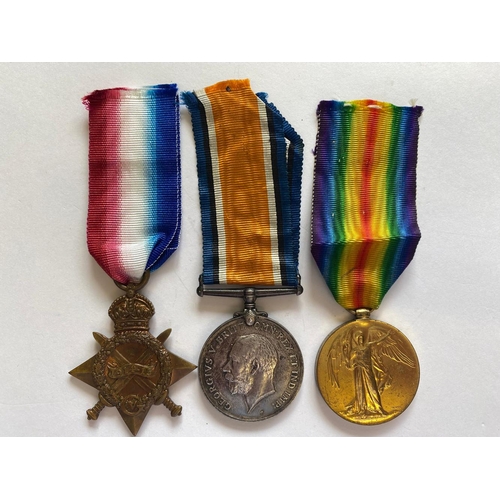 418 - A FIRST WORLD WAR TRIO AND MEMORIAL PLAQUE TO THE LIVERPOOL REGIMENT. A Great War Trio comprising 19... 