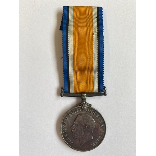 547 - A FIRST WORLD WAR CASUALTY WAR MEDAL TO THE MIDDLESEX REGIMENT. A War Medal named to G-10905 Pte A.J... 