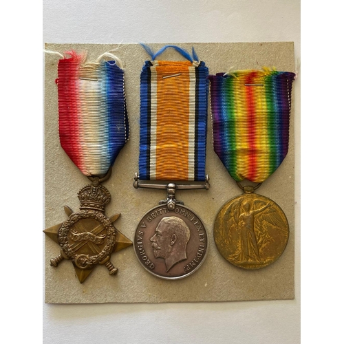 556 - A FIRST WORLD WAR CASUALTY TRIO TO THE LANCASHIRE FUSILIERS. A Great War Pair comprising War Medal a... 