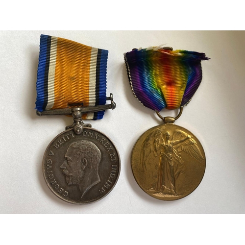 558 - A FIRST WORLD WAR CASUALTY PAIR TO THE ROYAL ARTILLERY. A Great War Pair comprising War Medal and Vi... 