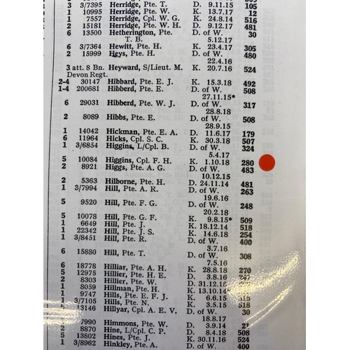 587 - A FIRST WORLD WAR GALLANTRY CASUALTY GROUP TO THE DORSETSHIRE REGIMENT. A Great War Group of four an... 