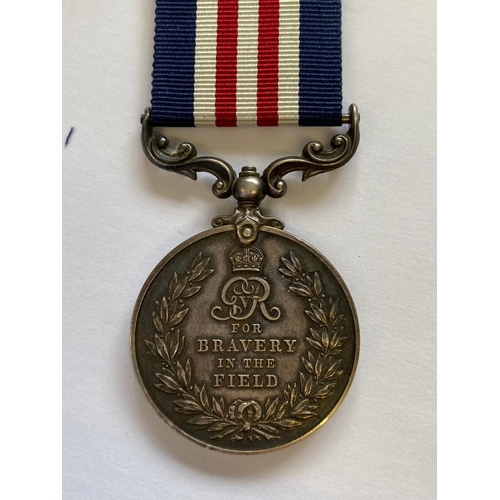 588 - A GEORGE V MILITARY MEDAL TO THE ROYAL FIELD ARTILLERY. A Great War Military Medal named to 75832 Gn... 