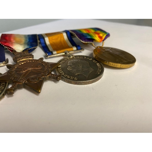 594 - A FIRST WORLD WAR MILITARY MEDAL CASUALTY GROUP TO THE FIELD ARTILLERY. A Great War Group of four co... 