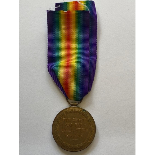 88 - A FIRST WORLD VICTORY MEDAL TO THE MEDICAL CORPS. A Great War Medal named to 31234 SJT H.G.Gee R.A.M... 