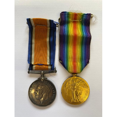 92 - A FIRST WORLD WAR PAIR AND WAR BADGE TO THE MANCHESTER REGIMENT. A Great War Pair comprising War Med... 