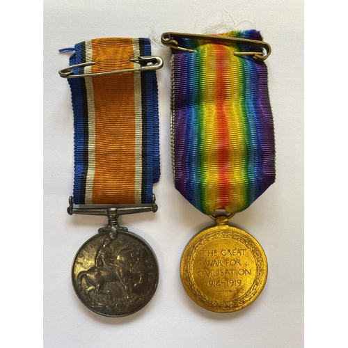 92 - A FIRST WORLD WAR PAIR AND WAR BADGE TO THE MANCHESTER REGIMENT. A Great War Pair comprising War Med... 