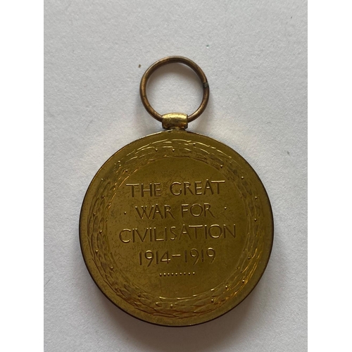 95 - A FIRST WORLD WAR VICTORY MEDAL TO THE QUEEN'S (WEST SURREY) REGIMENT. A Great War Victory medal nam... 