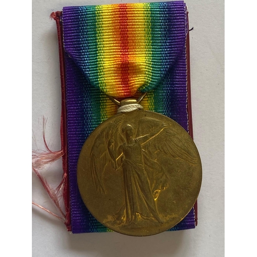 97 - A FIRST WORLD WAR VICTORY MEDAL TO THE LABOUR CORPS. A Victory Medal named to 480958 Pte F.T. Loftho... 