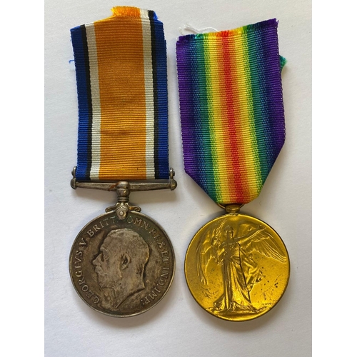 98 - A FIRST WORLD WAR PAIR TO THE ROYAL HIGHLANDERS. A Great War Pair comprising War Medal and Victory M... 