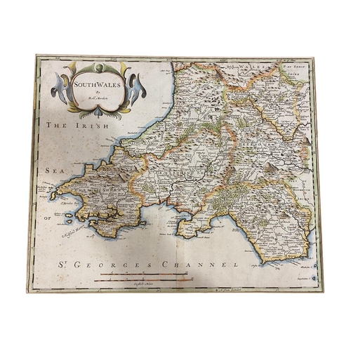 109 - JAN BLAEU. Dwina Fluvius, c. 1665 and 2 others. Jan Blaeu. Dwina Fluvius, engraved map, later colour... 