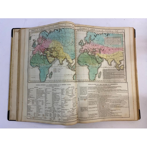 113 - C. V. LAVOISNE. A Complete... Atlas, 1821. C. V. Lavoisne. A Complete Genealogical, Historical, Chro... 