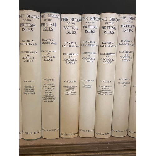 116 - DAVID A. BANNERMAN. The Birds of the British Islands, 1953-1963. David A. Bannerman The Birds of the... 