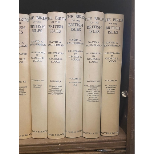 116 - DAVID A. BANNERMAN. The Birds of the British Islands, 1953-1963. David A. Bannerman The Birds of the... 