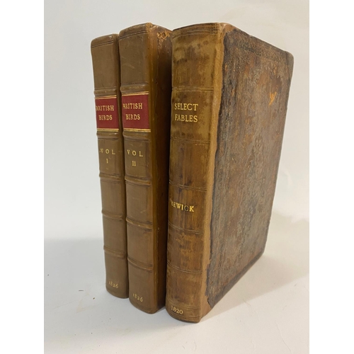 118 - THOMAS BEWICK. A History of British Birds, 2 volumes, 1826, and 1 other. Thomas Bewick A History of ... 