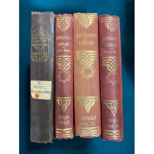 145 - WILLIAM JARDINE. The Naturalist's Library, 4 volumes, c. 1838. William Jardine. The Naturalist's Lib... 