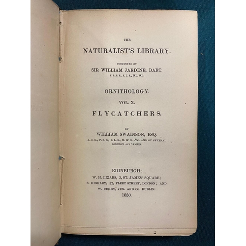 145 - WILLIAM JARDINE. The Naturalist's Library, 4 volumes, c. 1838. William Jardine. The Naturalist's Lib... 