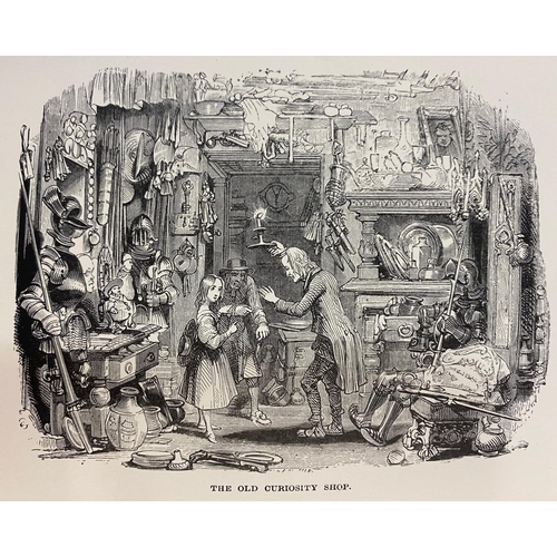 148 - CHARLES DICKENS. The Works, c. 1890. Charles Dickens. The Works, 16 volumes, half-titles, plates aft... 