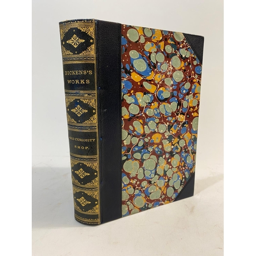 148 - CHARLES DICKENS. The Works, c. 1890. Charles Dickens. The Works, 16 volumes, half-titles, plates aft... 