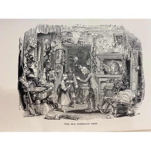 148 - CHARLES DICKENS. The Works, c. 1890. Charles Dickens. The Works, 16 volumes, half-titles, plates aft... 