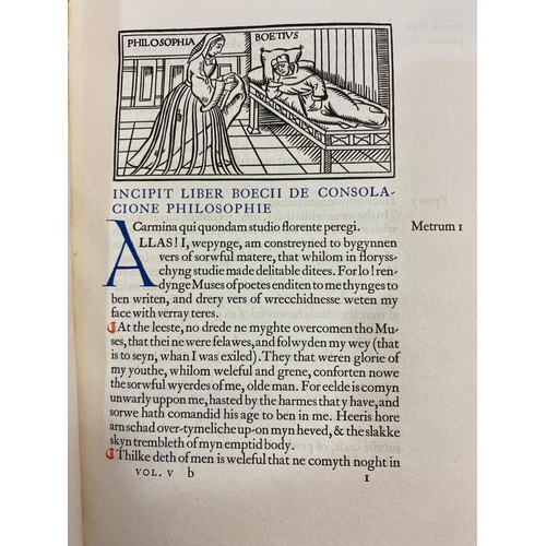 157 - GEOFFREY CHAUCER. The Works, 8 volumes, 1928-29. Geoffrey Chaucer The Works, 8 volumes,  number 191 ... 