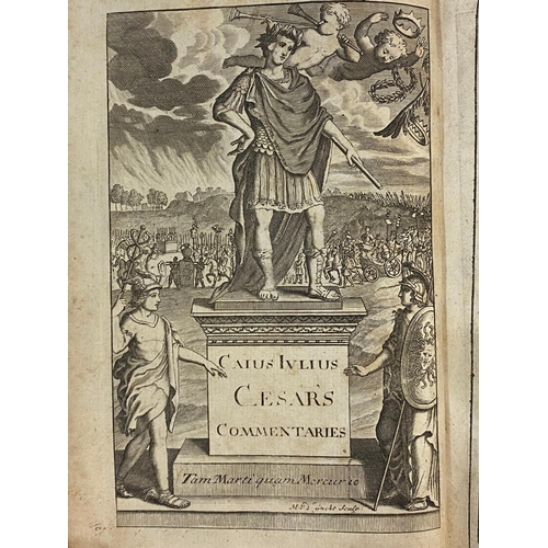 166 - MARTIN BLADEN, TRANSLATOR. C. Julius Caesar's Commentaries of His Wars in Gaul, 1726. Martin Bladen,... 