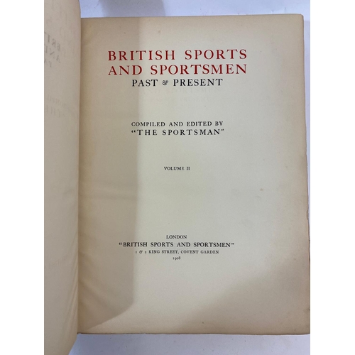 17 - HORACE G. HUTCHINSON. British Sports and Sportsmen, 1908. Horace G. Hutchinson British Sports and Sp... 