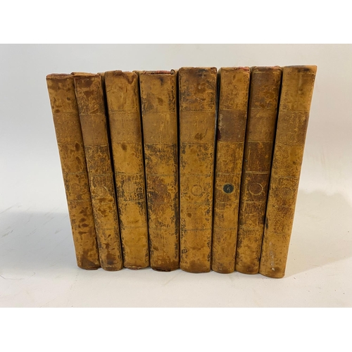 176 - HANNAH MORE. The Works, 8 volumes, 1801. Hannah More. The Works, 8 volumes, half-titles, contemporar... 