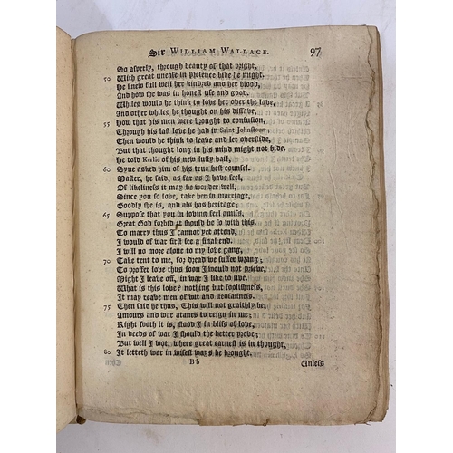 178 - HENRY, THE MINSTREL. The Acts and Deeds of the Most Famous and Valiant Champion Sir William Wallace,... 