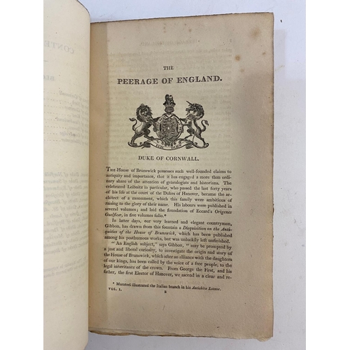 180 - ARTHUR COLLINS. Collin's Peerage of England, 9 volumes, 1812. Arthur Collins. Collin's Peerage of En... 