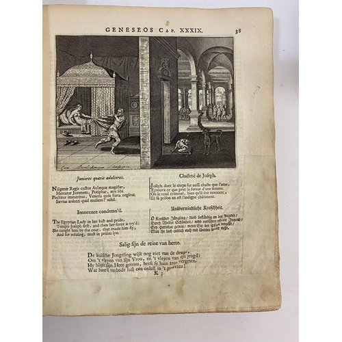 185 - NICOLAUS VISSCHER. Afbeeldingen Der voornaamste Historien, Soo van het Oude als Nieuwe Testament, 17... 