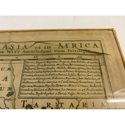 188 - FREDERICK DE WIT. Turcicum Imperium si ve Magni Turcarum Sultani Status in Europa, Asia et in Africa... 