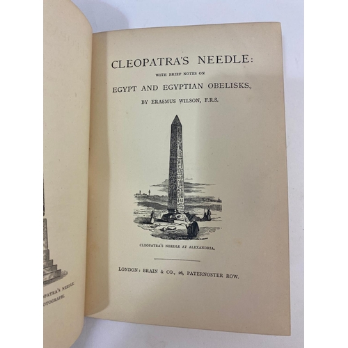 194 - ERASMUS WILSON. Cleopatra's Needle, c. 1877. Erasmus Wilson. Cleopatra's Needle: with Brief Notes on... 