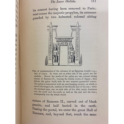 194 - ERASMUS WILSON. Cleopatra's Needle, c. 1877. Erasmus Wilson. Cleopatra's Needle: with Brief Notes on... 