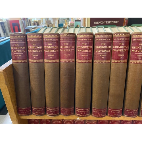 204 - SIR WALTER SCOTT. The Waverley Novels, 48 volumes, 1901-1903. Sir Walter Scott. The Waverley Novels,... 