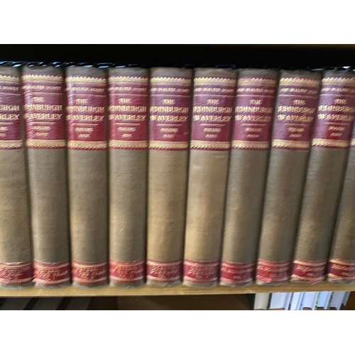 204 - SIR WALTER SCOTT. The Waverley Novels, 48 volumes, 1901-1903. Sir Walter Scott. The Waverley Novels,... 