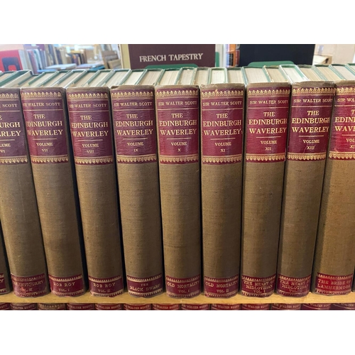 204 - SIR WALTER SCOTT. The Waverley Novels, 48 volumes, 1901-1903. Sir Walter Scott. The Waverley Novels,... 