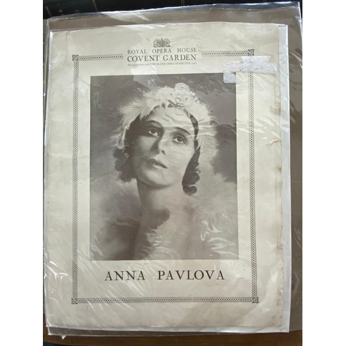 208 - ANNA PAVLOVA. Saison Russe, 1912 and 2 others (3). Anna Pavlova. Saison Russe of Artists from the Im... 