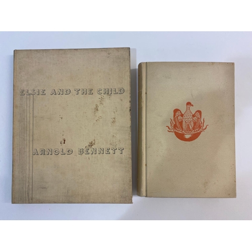 219 - ARNOLD BENNETT. Elsie and the Child, 1929, and one other. Arnold Bennett. Elsie and the Child. Drawi... 