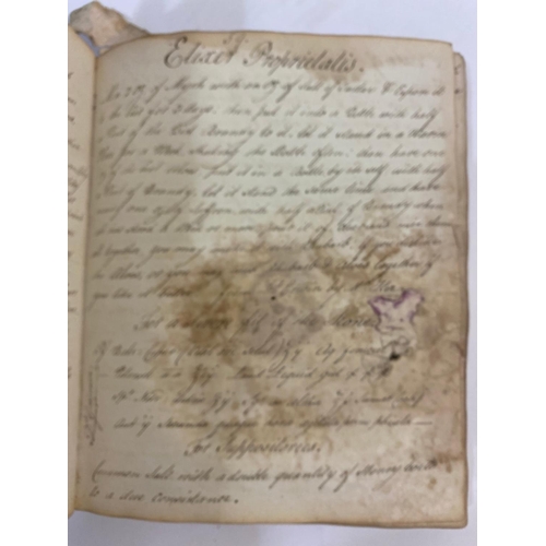 232 - VARIOUS. A group of five manuscript household books, c.1800-1870. Various. A group of five manuscrip... 