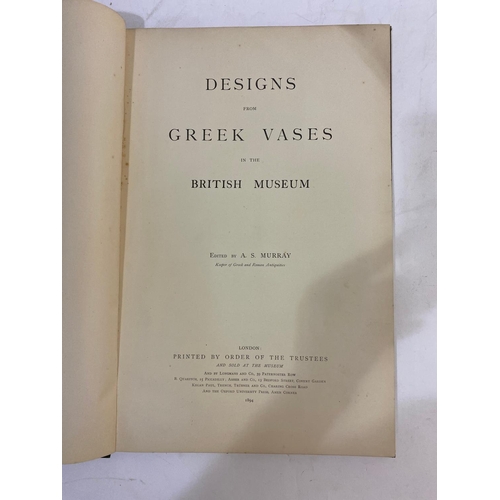 24 - A. S. MURRAY. Designs from Greek Vases in the British Museum, 1894. A. S. Murray. Designs from the G... 